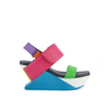 DELTA WEDGE SANDAL RAINBOW