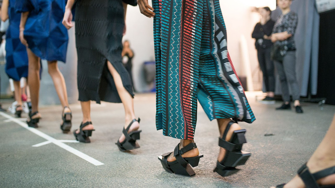 United Nude x Issey Miyake collab 2017 zapatos