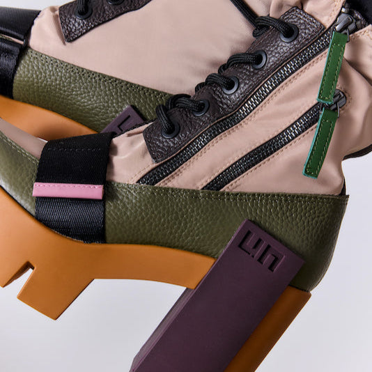 GRIP COMBAT MID CARAMEL MIX