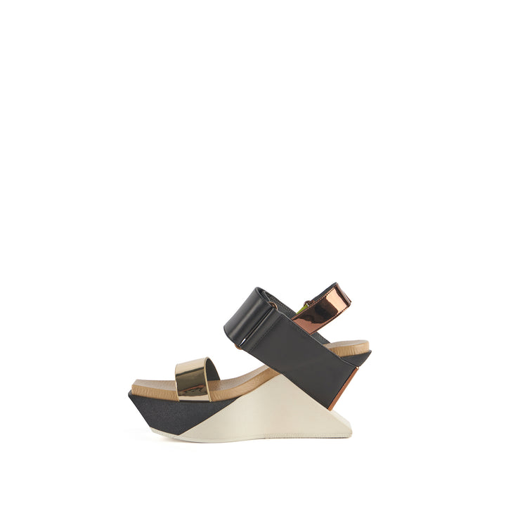 DELTA WEDGE SANDAL BRONZE