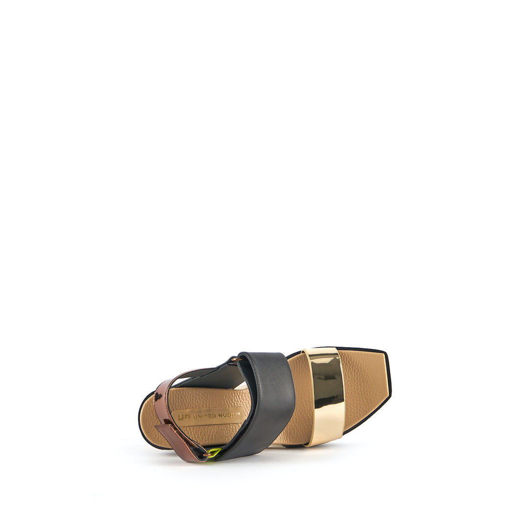 DELTA WEDGE SANDAL BRONZE