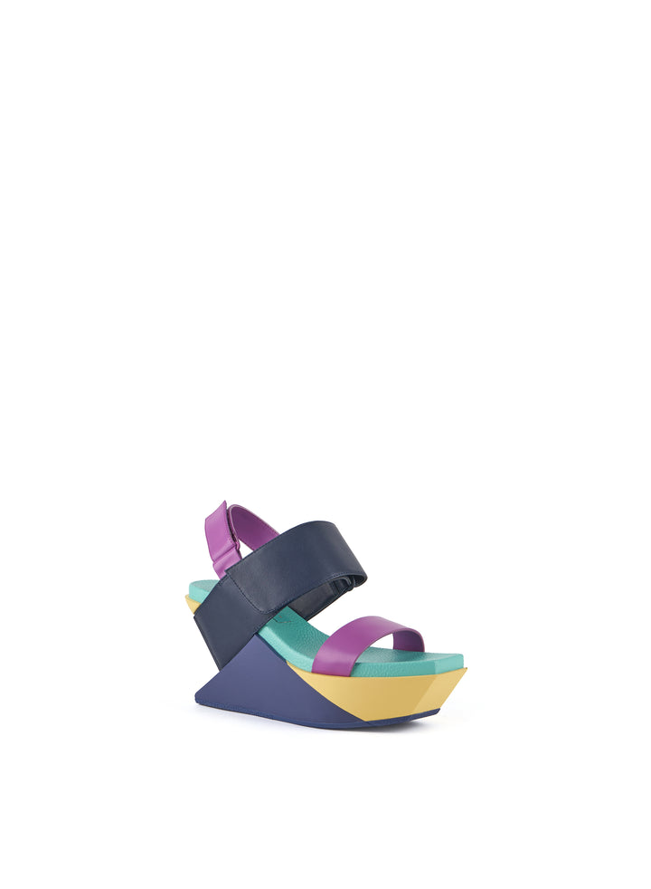 DELTA WEDGE SANDAL DAZZLE MIX