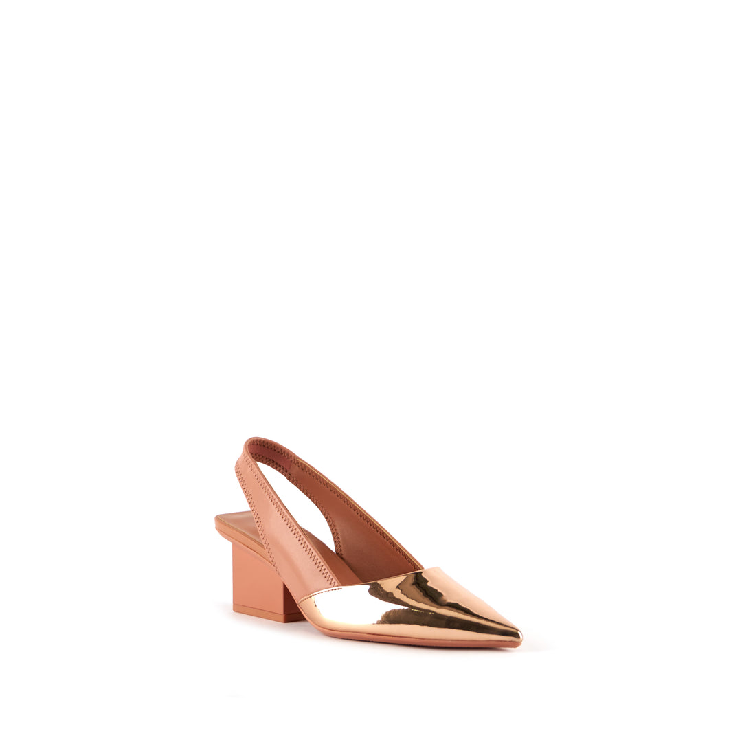 RAILA SLINGBACK MID ROSE GOLD