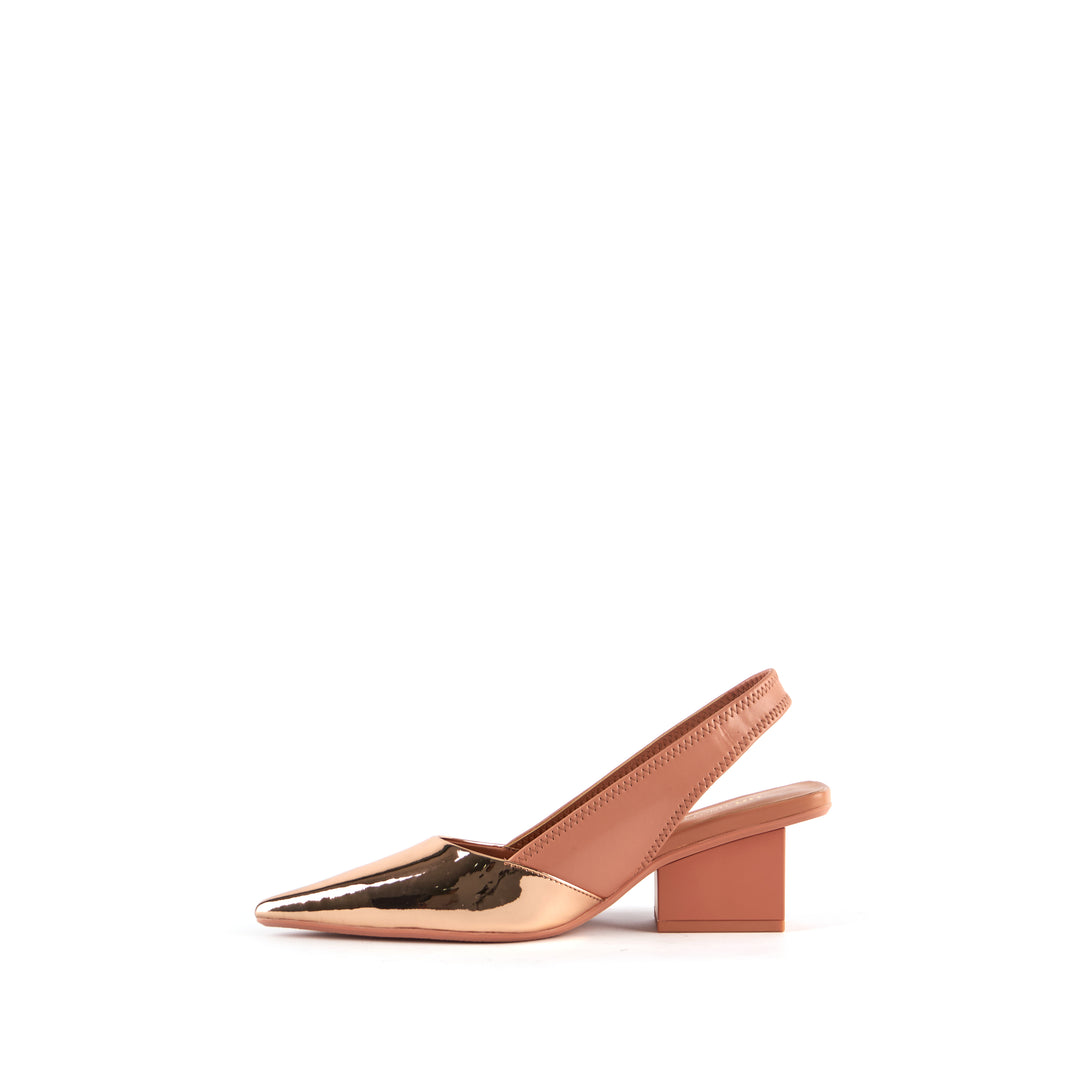 RAILA SLINGBACK MID ROSE GOLD