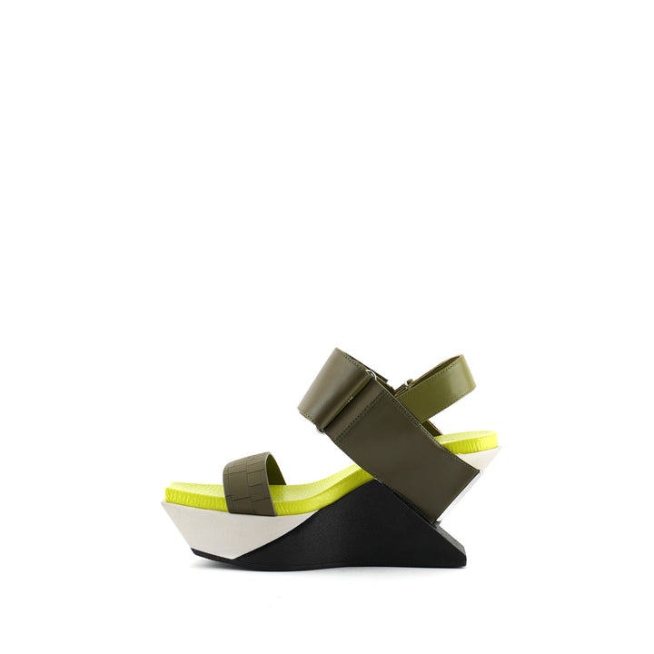 DELTA WEDGE SANDAL OLIVE