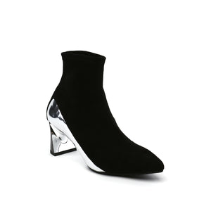 MOLTEN FLOW ANKLE BOOT MID BLACK
